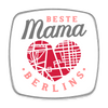 Beste Mama - Kühlschrankmagnet - Weiß