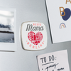 Beste Mama - Kühlschrankmagnet - Weiß