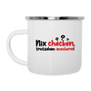 Nix checken, trotzdem meckern! - Emaille Tasse