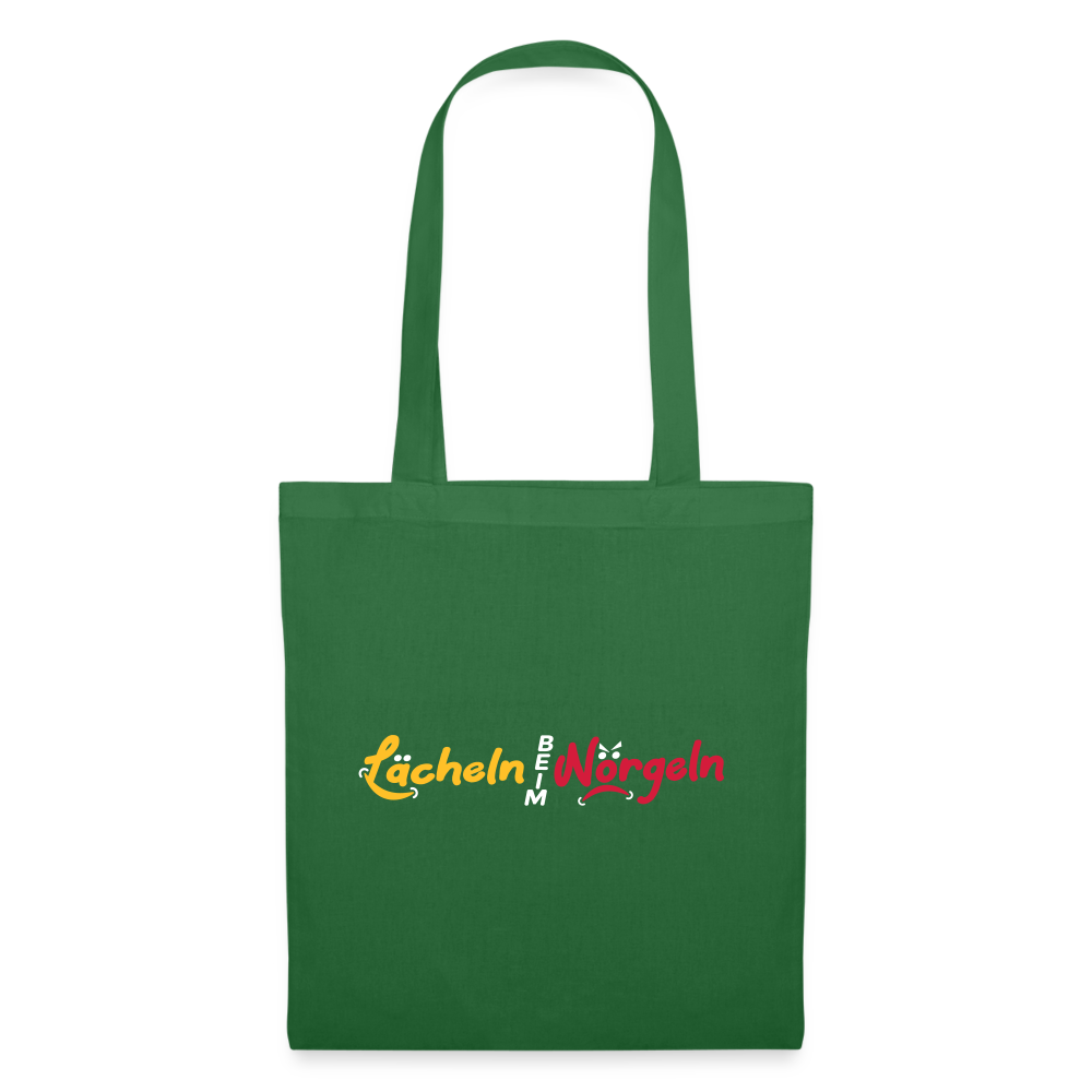 Lächeln beim Nörgeln - Stoffbeutel - Fichte