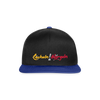 Lächeln beim Nörgeln - Snapback Cap - Schwarz/Königsblau