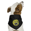 Wennde lachst, mach ick mit! - Hunde-Bandana - Schwarz
