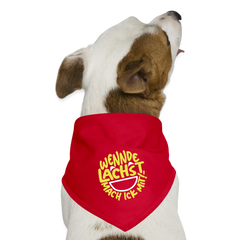 Wennde lachst, mach ick mit! - Hunde-Bandana