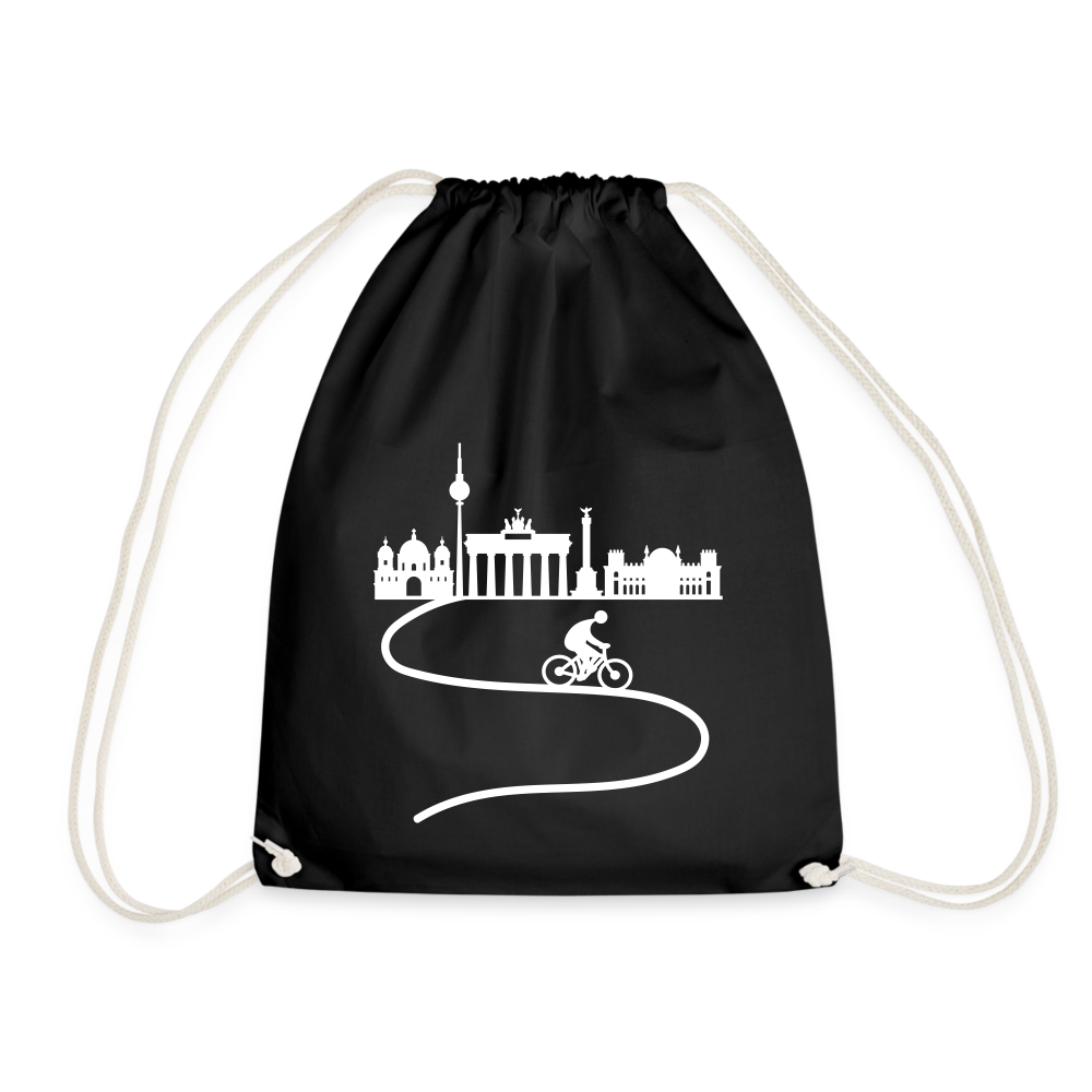 Aus der Stadt - Turnbeutel - Schwarz
