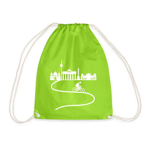 Aus der Stadt - Turnbeutel - Neongrün