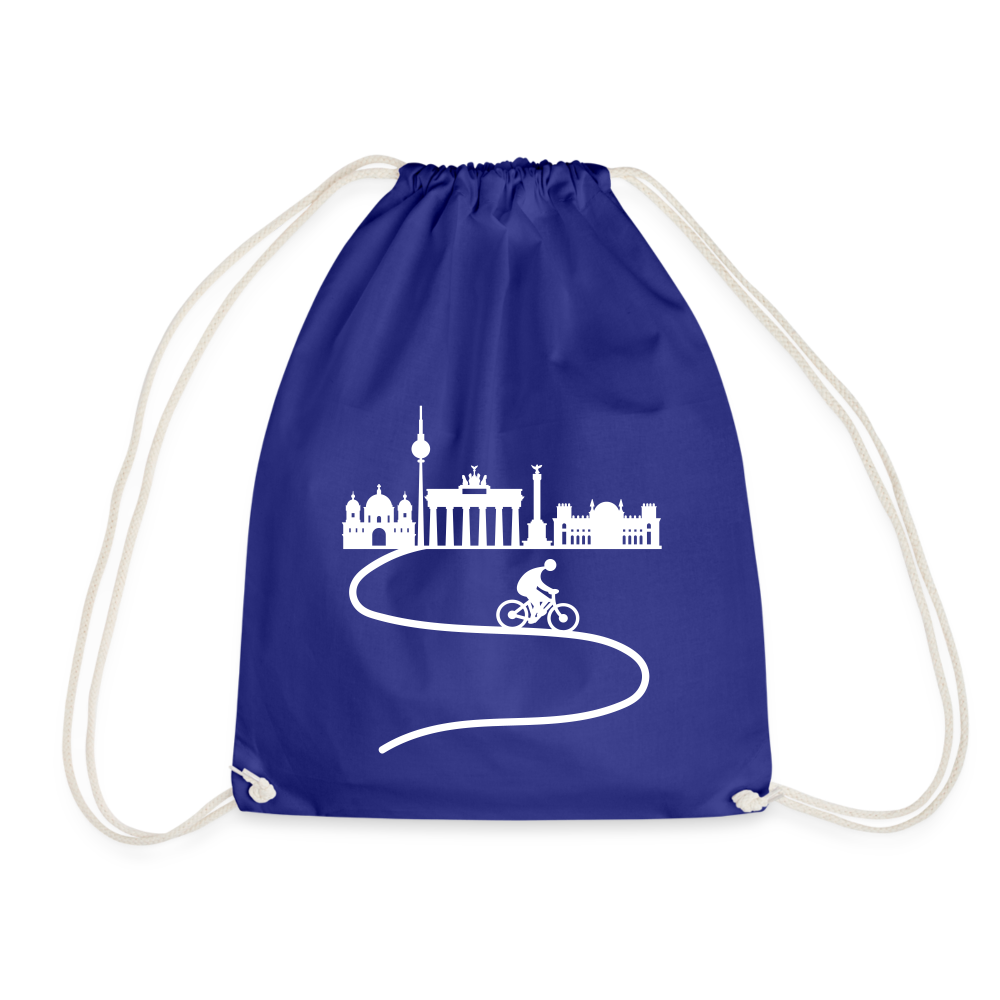 Aus der Stadt - Turnbeutel - Königsblau