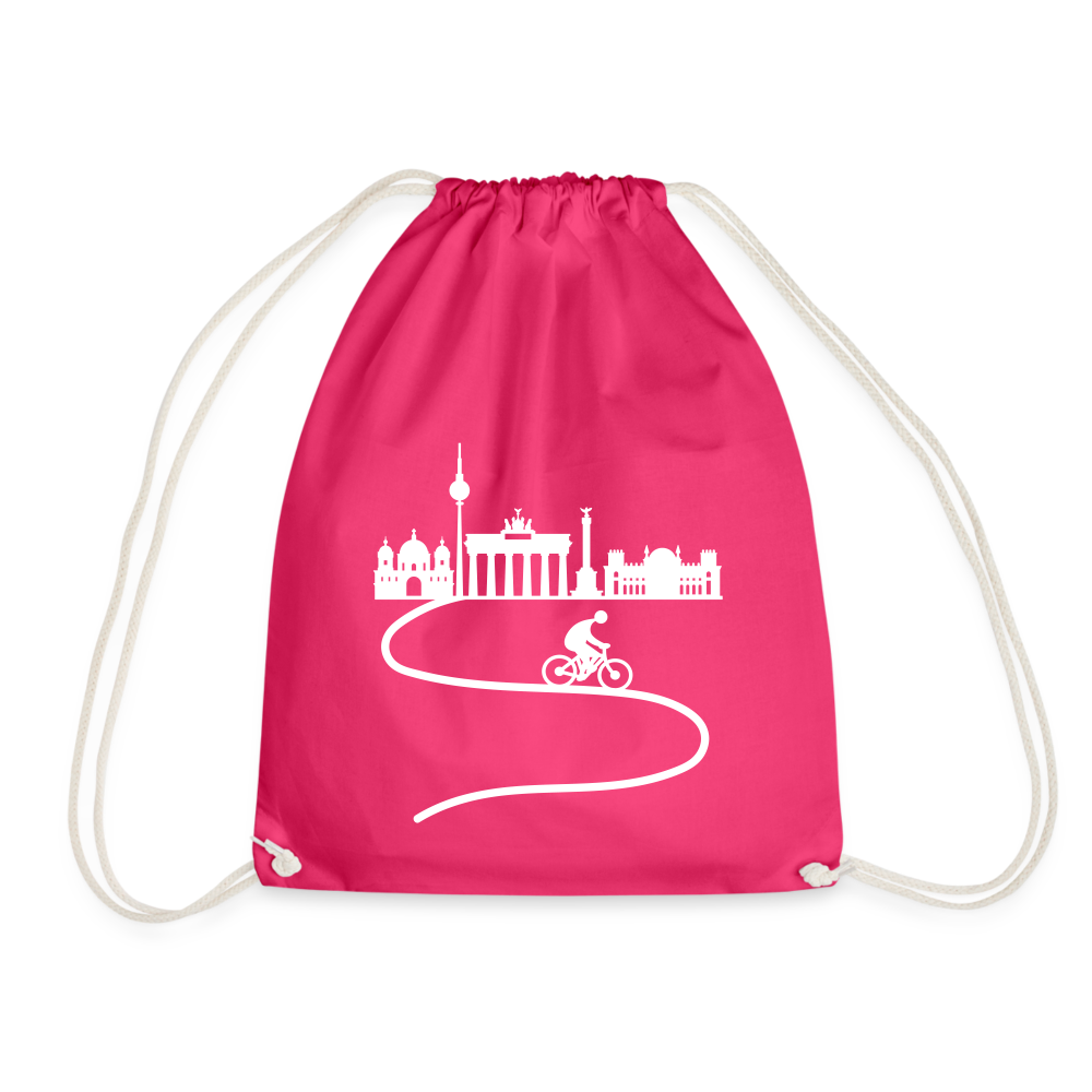 Aus der Stadt - Turnbeutel - Fuchsia