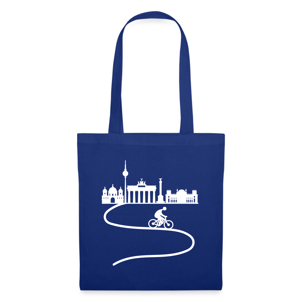 Aus der Stadt - Stoffbeutel - Royalblau