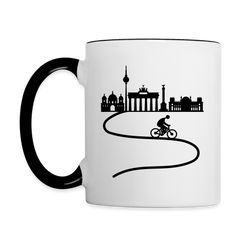 Aus der Stadt - Tasse zweifarbig