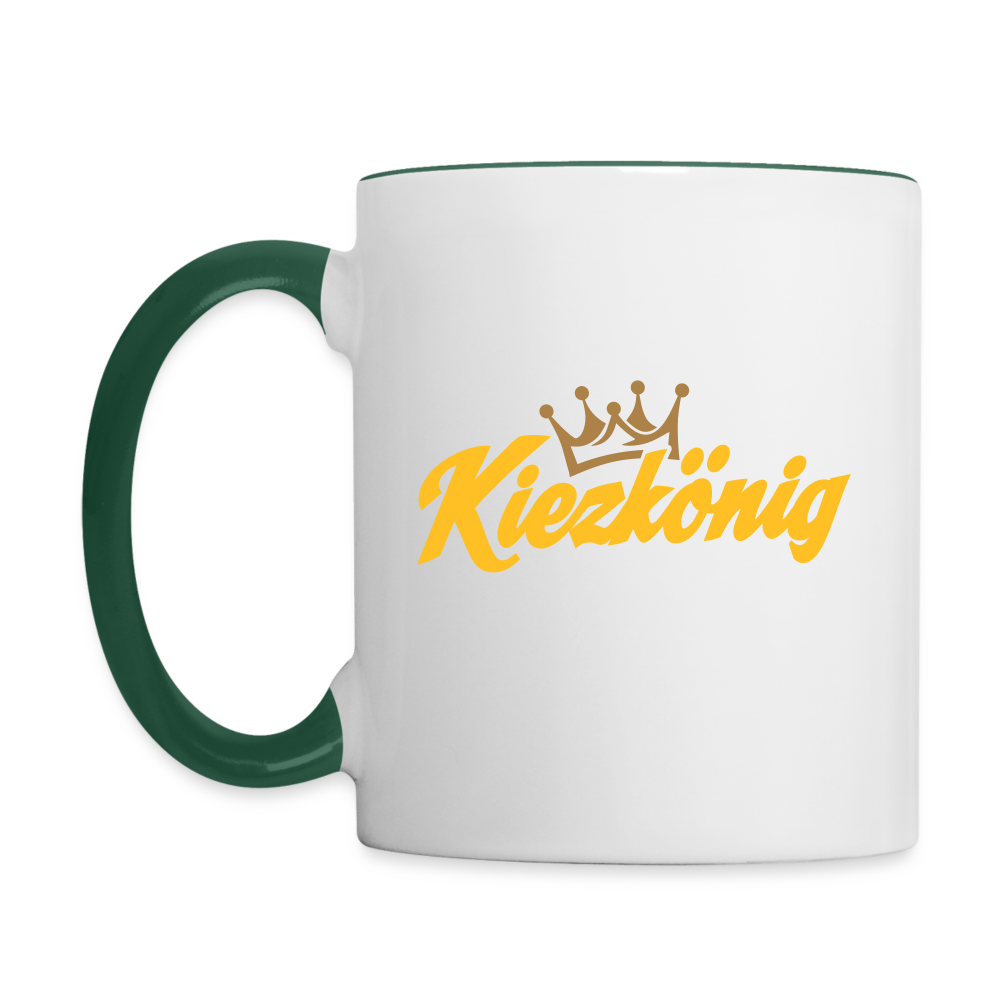 Kiezkönig - Tasse zweifarbig