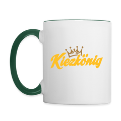 Kiezkönig - Tasse zweifarbig