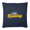 Kiezkönig - Sofakissen mit Füllung (45 x 45 cm) - Navy