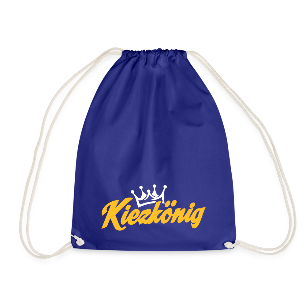 Kiezkönig - Turnbeutel - Königsblau