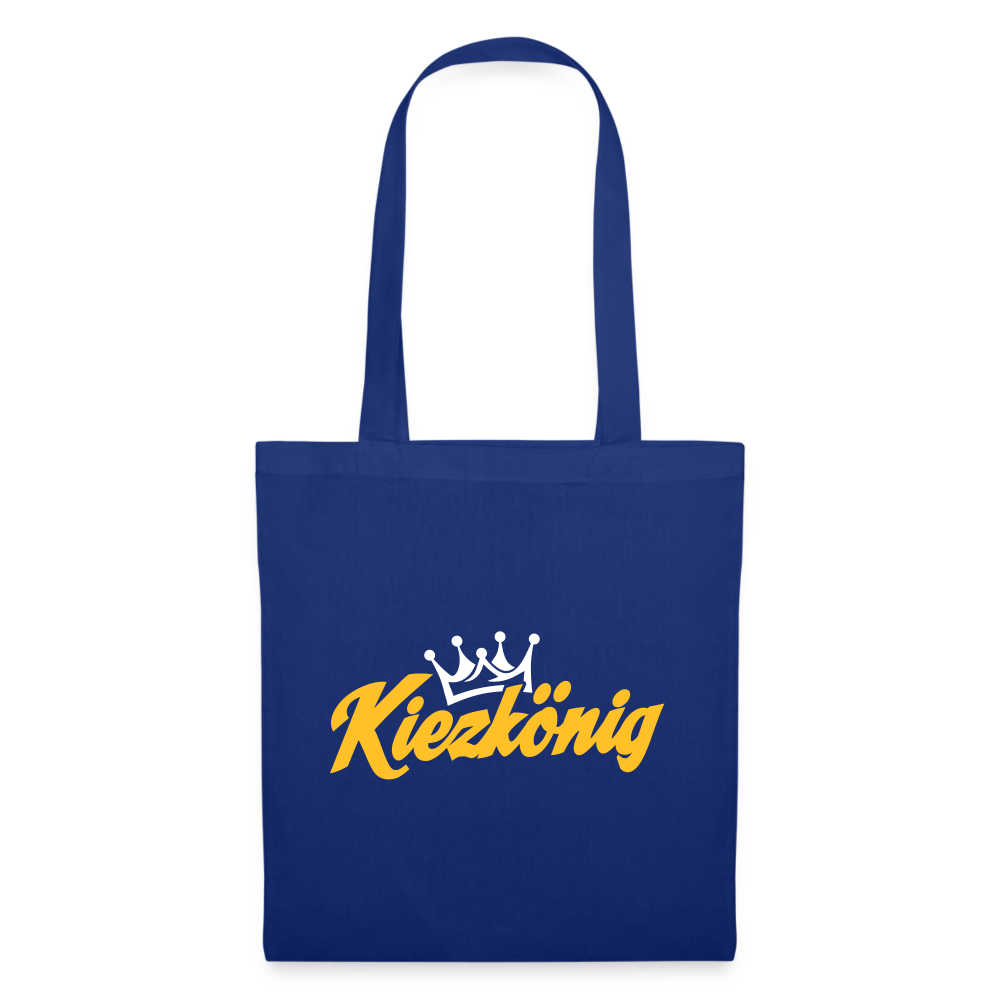 Kiezkönig - Stoffbeutel - Royalblau