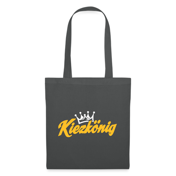 Kiezkönig - Stoffbeutel - Graphite
