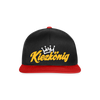 Kiezkönig - Snapback Cap - Schwarz/Rot