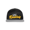 Kiezkönig - Snapback Cap - Schwarz/Grau