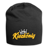 Kiezkönig - Jersey Beanie - Schwarz