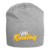 Kiezkönig - Jersey Beanie - Grau meliert
