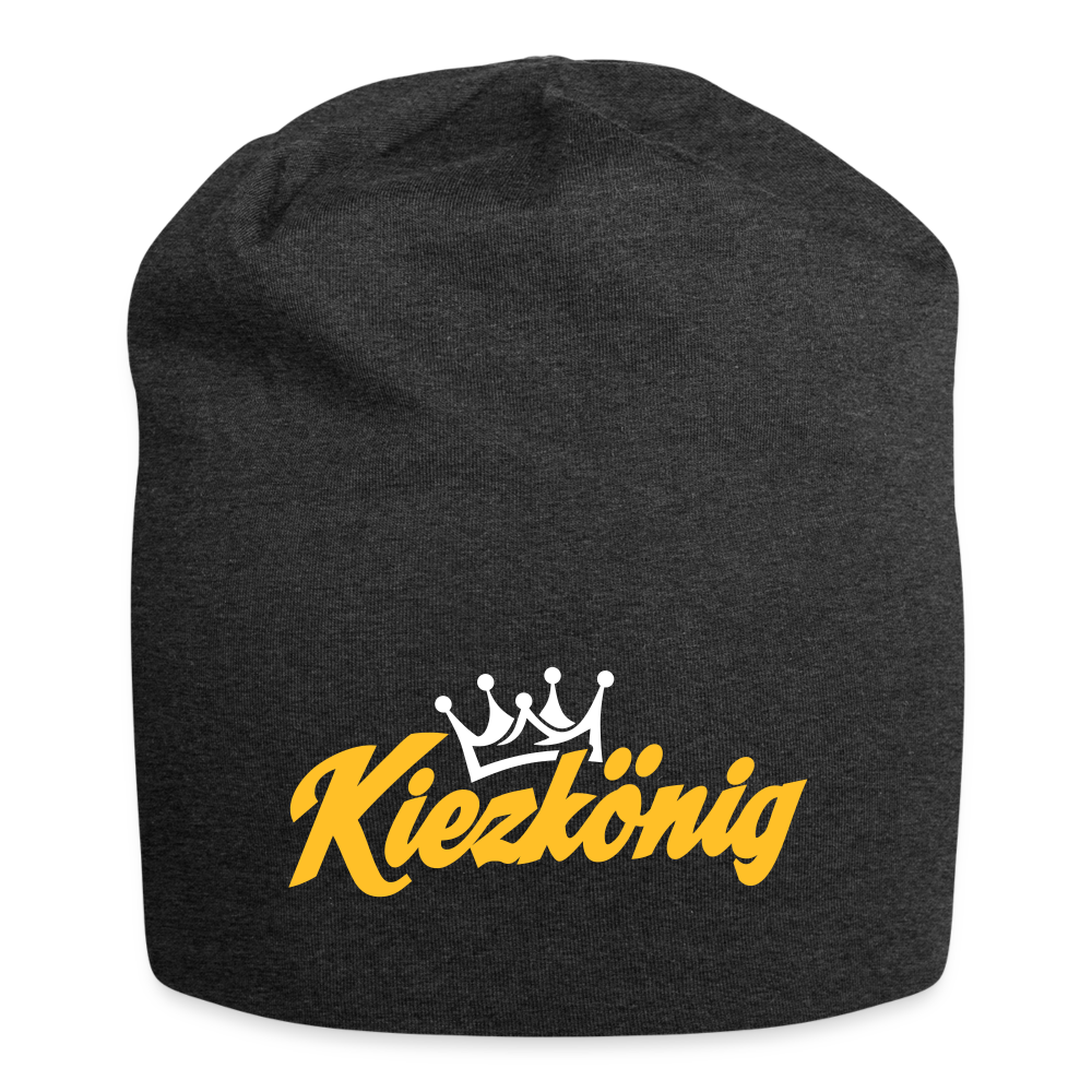 Kiezkönig - Jersey Beanie - Anthrazit