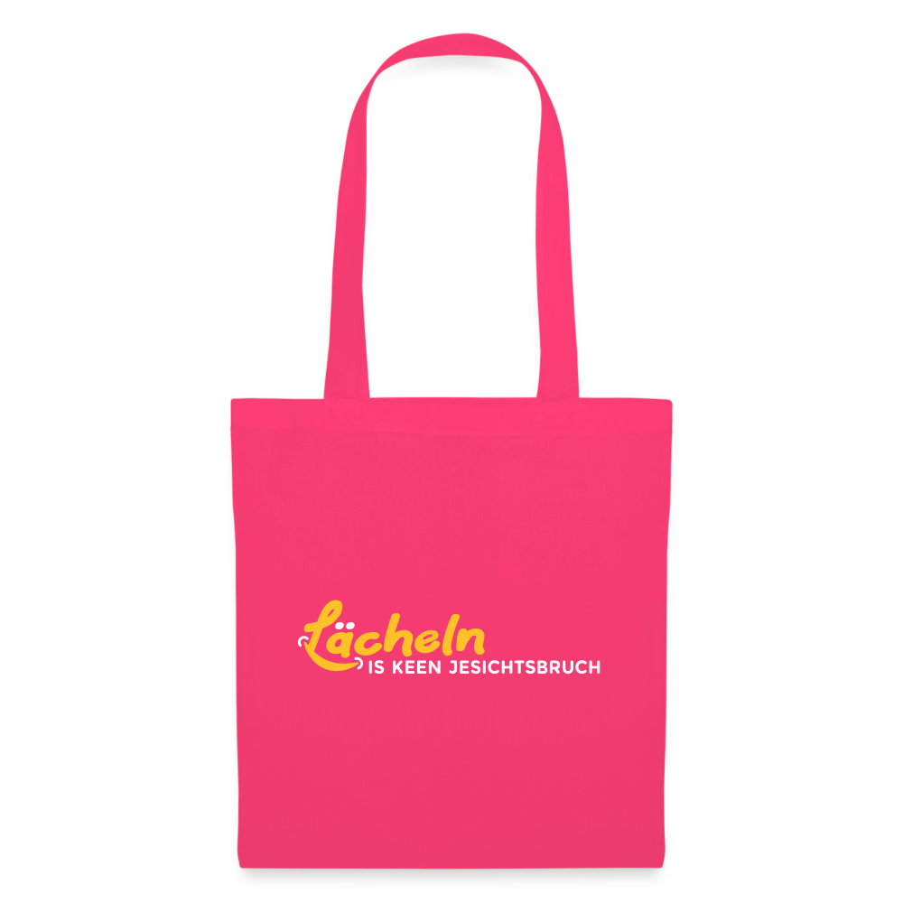Lächeln is keen Jesichtsbruch - Stoffbeutel - Azalea