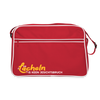 Lächeln is keen Jesichtsbruch - Retro Tasche - Rot/Weiß