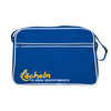 Lächeln is keen Jesichtsbruch - Retro Tasche - Blau/Weiß