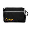 Lächeln is keen Jesichtsbruch - Retro Tasche - Schwarz/Weiß