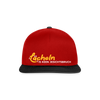 Lächeln is keen Jesichtsbruch - Snapback Cap - Rot/Schwarz