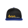 Lächeln is keen Jesichtsbruch - Snapback Cap - Schwarz/Königsblau