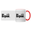 Dit Orijinal - Tasse zweifarbig - Weiß/Rot