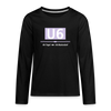 U6 - Teenager Langarmshirt - Schwarz