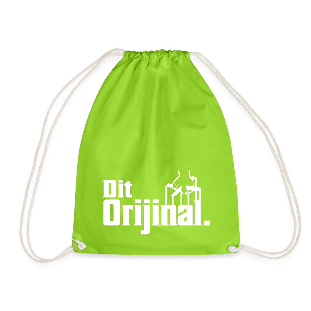 Dit Orijinal - Turnbeutel - Neongrün