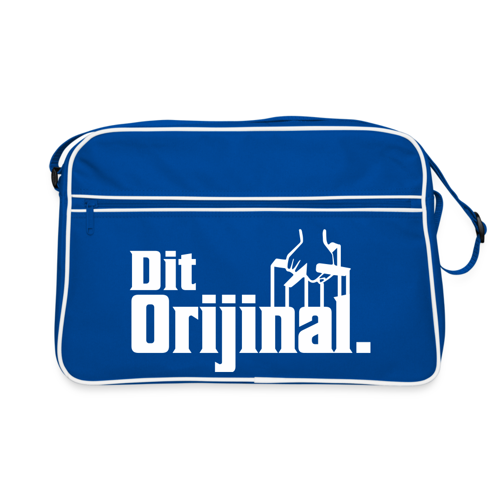 Dit Orijinal - Retro Tasche - Blau/Weiß