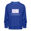 U6 - Kinder Premium Sweatshirt - Royalblau