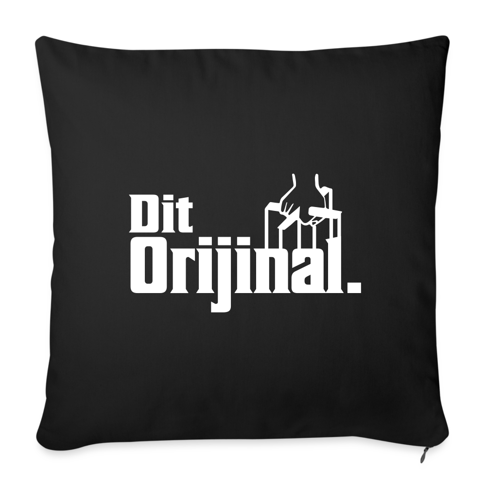 Dit Orijinal - Sofakissen mit Füllung (45 x 45 cm) - Schwarz