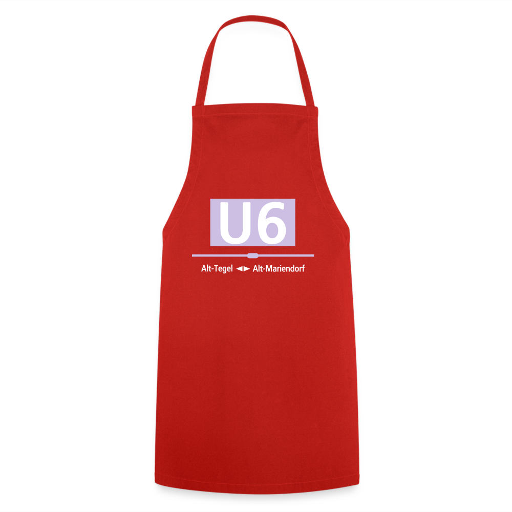 U6 - Kochschürze - Rot