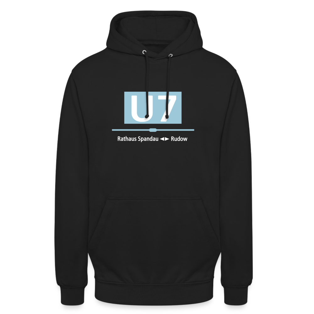 U7 - Unisex Hoodie - Schwarz