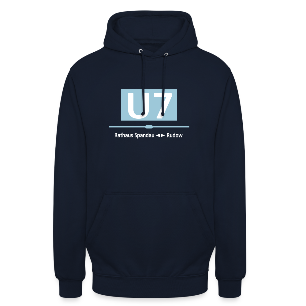 U7 - Unisex Hoodie - Navy