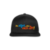 Jib allet, aba nich uff! - Snapback Cap - Schwarz/Schwarz