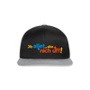 Jib allet, aba nich uff! - Snapback Cap - Schwarz/Grau