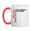 Jeh mal Bier holen! - Tasse zweifarbig