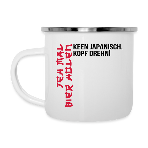Jeh mal Bier holen! - Emaille Tasse
