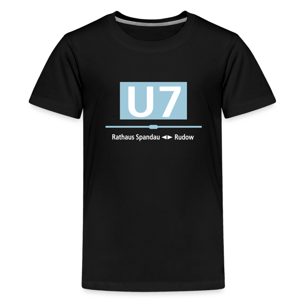 U7 - Teenager Premium T-Shirt - Schwarz