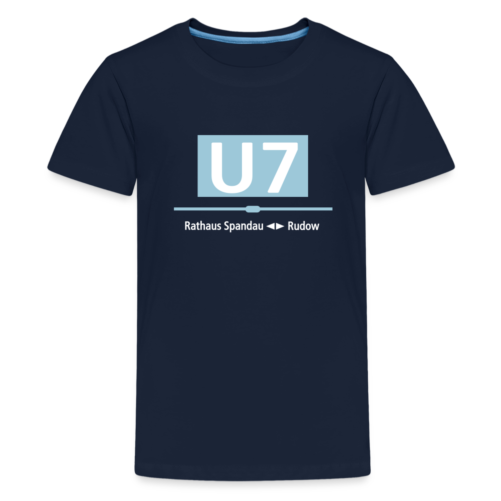 U7 - Teenager Premium T-Shirt - Navy