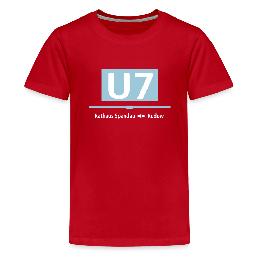 U7 - Teenager Premium T-Shirt - Rot