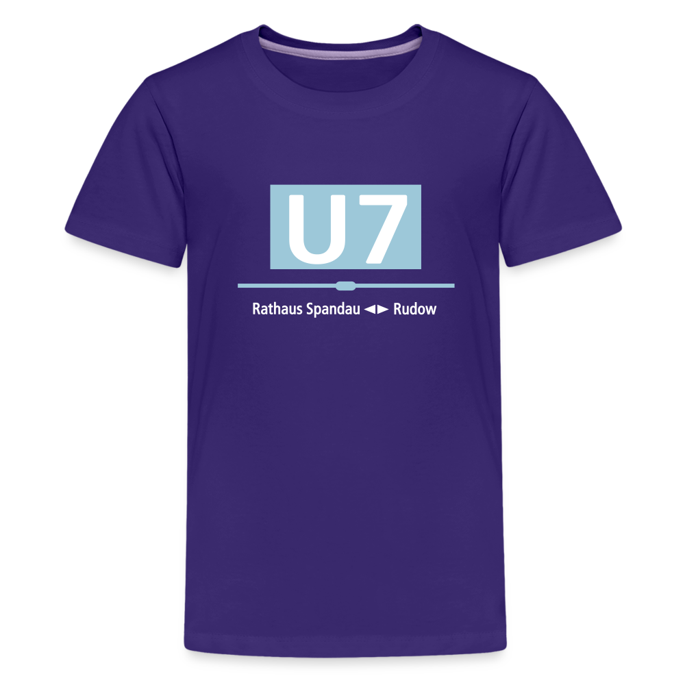 U7 - Teenager Premium T-Shirt - Lila