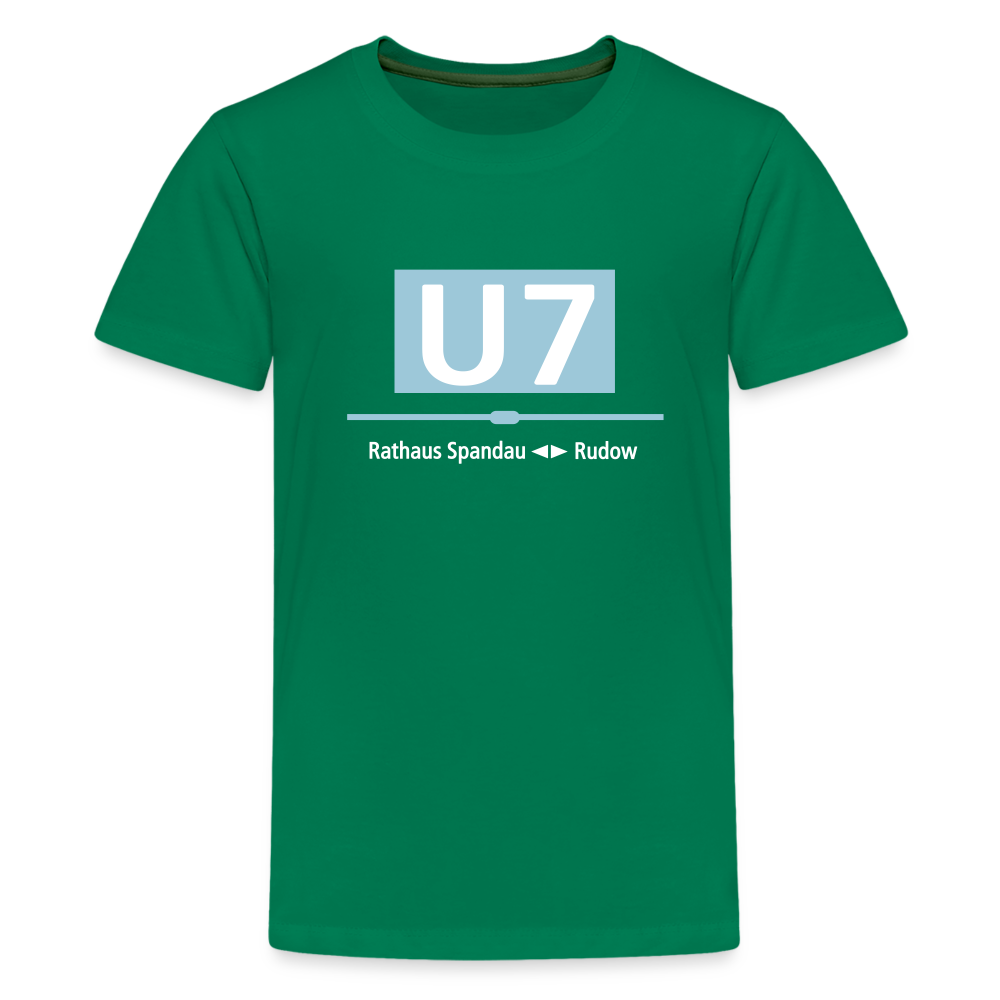 U7 - Teenager Premium T-Shirt - Kelly Green