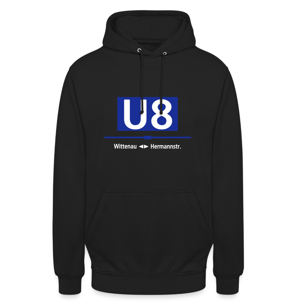 U8 - Unisex Hoodie - Schwarz