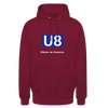 U8 - Unisex Hoodie - Bordeaux